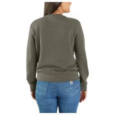 Carhartt Tencel Fibre Series Crew Neck Sweatshirt Dusty Olive