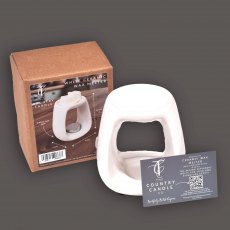 Country Candle Co Ceramic Wax Melter White