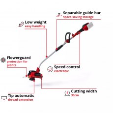 Einhell GE-CT 36/30 Li E-Solo Cordless Lawn Trimmer Bare Tool Einhell GE-CT 36/30 Li E-Solo Cordless Lawn Trimmer Bare Tool