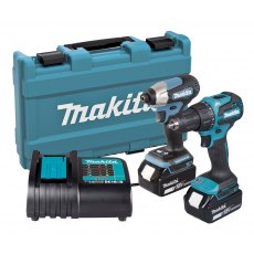 Makita DLX2539ST Combi Drill & Driver Kit 2 Piece Makita DLX2539ST Combi Drill & Driver Kit 2 Piece