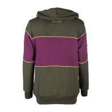 Rydale Byland Snaffle Hoodie Dark Olive/Berry Rydale Byland Snaffle Hoodie Dark Olive/Berry