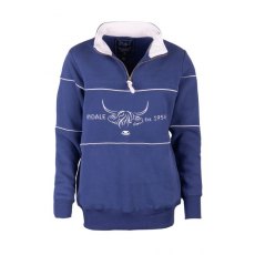 Rydale Byland Cow Sweatshirt Denim Blue Rydale Byland Cow Sweatshirt Denim Blue