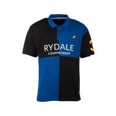 Rydale Ganton Polo Shirt Blue/Black Rydale Ganton Polo Shirt Blue/Black