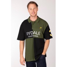 Rydale Ganton Polo Shirt Olive/Black Rydale Ganton Polo Shirt Olive/Black