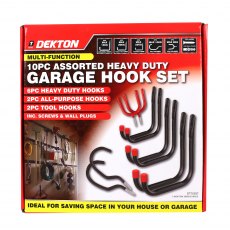 Dekton Garage Hook Set 10 Piece Dekton Garage Hook Set 10 Piece