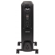 Pro Elec Oil Filled Radiator Black 2000w