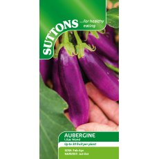 Suttons Lilac Wand Aubergine Seeds