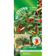 Suttons Firefly Chilli Seeds