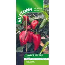 Suttons Virtue Sweet Pepper Seeds