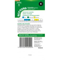 Suttons Autumn Frost Winter Squash F1 Seeds