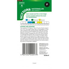 Suttons Patio Sweetie Watermelon F1 Seeds