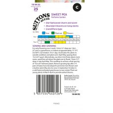 Suttons Sweet Pea Perfume Garden Seeds