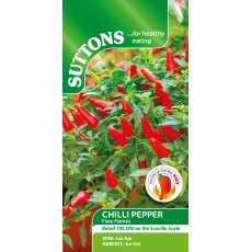 Suttons Fiery Flames Chilli Pepper Seeds