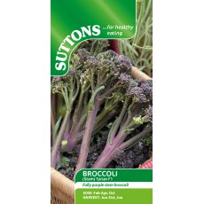 Suttons Tyrian Stem Broccoli F1 Seeds