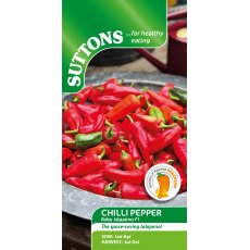Suttons Baby Jalapeno Chilli Pepper Seeds