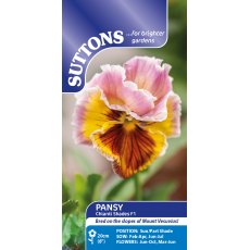 Suttons Chianti Shades Pansy F1 Seeds