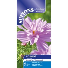 Suttons Fizzy Pink Cosmos Seeds