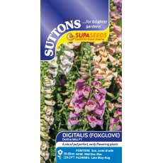 Suttons Digitalis Dottie Mix Foxglove Seeds