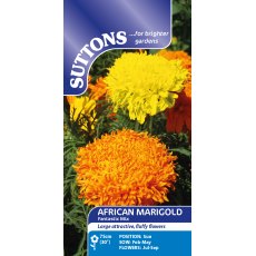 Suttons African Fantastic Mix Marigold Seeds