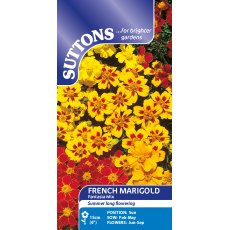Suttons French Fantastia Mix Marigold Seeds