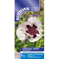 Suttons Oriental Royal Wedding Poppy Seeds