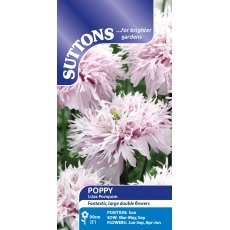 Suttons Lilac Pom Pom Poppy Seeds