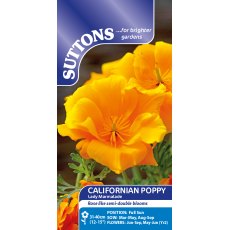 Suttons Californian Poppy Lady Marmalade Seeds