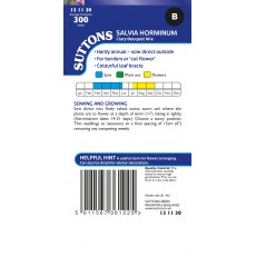 Suttons Clary Bouquet Salvia Mix Seeds