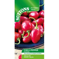 Suttons Capsicum Chilli Pepper Seeds