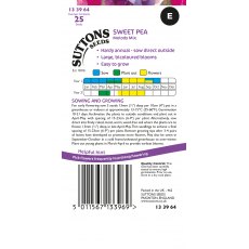 Suttons Melody Sweet Pea Mix Seeds