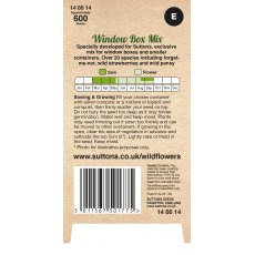 Suttons British Wildflower Window Box Mix