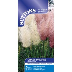 Suttons Pampas Grass Feathers Mix