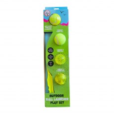 Pet Living Outdoor Ball Launcher Play Set Assorted Pet Living Outdoor Ball Launcher Play Set Assorted