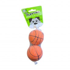 Pet Touch Playtime Doggy Sports Play Balls 2 Pack Assorted Pet Touch Playtime Doggy Sports Play Balls 2 Pack Assorted