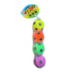 Pet Living Doggy Play Balls 4 Pack Assorted Pet Living Doggy Play Balls 4 Pack Assorted