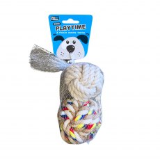 Pet Touch Playtime Braided Rope Balls 2 Pack Assorted Pet Touch Playtime Braided Rope Balls 2 Pack Assorted