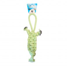 Pet Touch Playtime Braided Rope Dog Toy With Handle Assorted Pet Touch Playtime Braided Rope Dog Toy With Handle Assorted