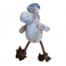 Pet Living Plush Monkey Rope Legs Dog Toy Assorted Pet Living Plush Monkey Rope Legs Dog Toy Assorted