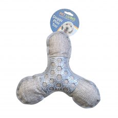 Pet Living Thermoplastic Rubber & Squeak Plush Dog Toy Assorted Pet Living Thermoplastic Rubber & Squeak Plush Dog Toy Assorted