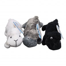 Pet Living Plush Sheep Squeak Dog Toy Assorted Pet Living Plush Sheep Squeak Dog Toy Assorted