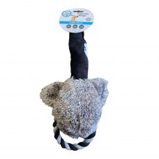 Pet Living Plush Duck Rope Handle Dog Toy Assorted Pet Living Plush Duck Rope Handle Dog Toy Assorted