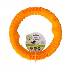 Pet Living Go Fetch Thermoplastic Rubber Sponge Ring Dog Toy Assorted Pet Living Go Fetch Thermoplastic Rubber Sponge Ring Dog Toy Assorted