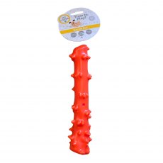 Pet Living Thermoplastic Rubber Spike Stick Squeak Dog Toy Assorted Pet Living Thermoplastic Rubber Spike Stick Squeak Dog Toy Assorted