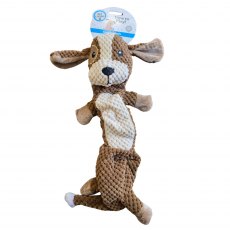Pet Living Non Filled Plastic Plush Dog Toy Assorted Pet Living Non Filled Plastic Plush Dog Toy Assorted