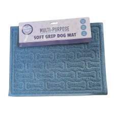 Pet Living Multi Purpose Soft Grip Rectangular Dog Mat Assorted
