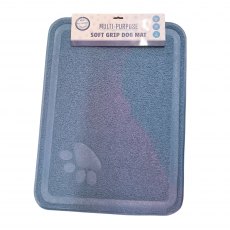 Pet Living Multi Purpose Soft Grip Rectangular Dog Mat Assorted