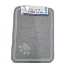 Pet Living Multi Purpose Soft Grip Rectangular Dog Mat Assorted