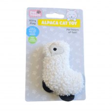Pet Touch Kitty Play Plush Alpaca Cat Toy Assorted