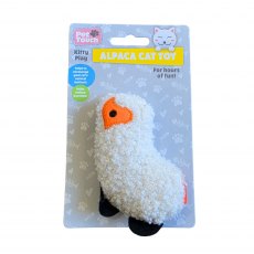 Pet Touch Kitty Play Plush Alpaca Cat Toy Assorted