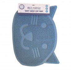 Pet Living Multi Purpose Soft Grip Face Cat Mat Assorted Pet Living Multi Purpose Soft Grip Face Cat Mat Assorted